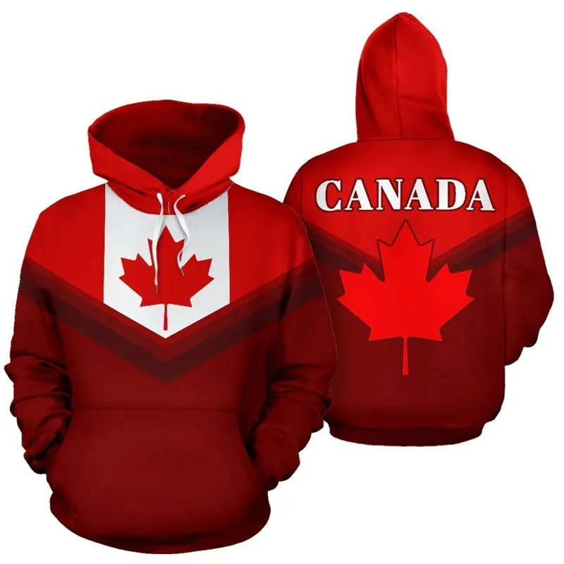 Street Fashion Canada - 1개 맞춤형 캐나다 국기 이미지 3D